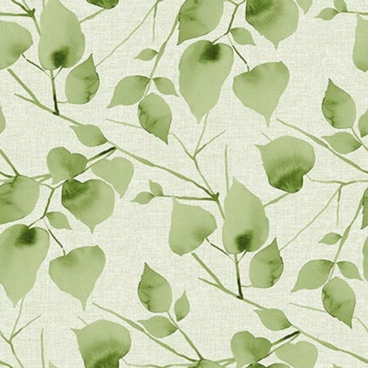 Fabric Blank Quilting Leaf Water Color Leaves Eden 108" Wide Back by the Quarter Yard 3502-60